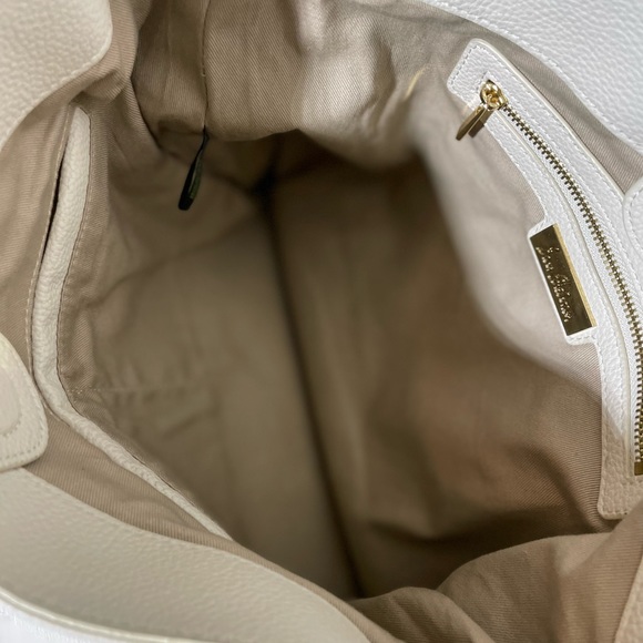 SAM EDELMAN “Audrey” 2-tone leather shoulder bag - Picture 8 of 8